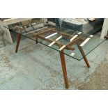 ORGANIC MODERNISM RECOLETTA DINING TABLE, 225cm x 85cm x 75.5cm.