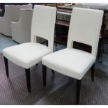 SELVA DOWNTOWN DINING CHAIRS, a set of ten, 102cm H. (10)