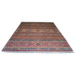 ROBERT KIME INSPIRED PERSIAN TRIBAL CARPET, 300cm x 200cm.