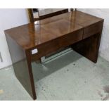 VANITY TABLE, contemporary design, with central lift up mirrored section, 120cm x 55cm x 115cm