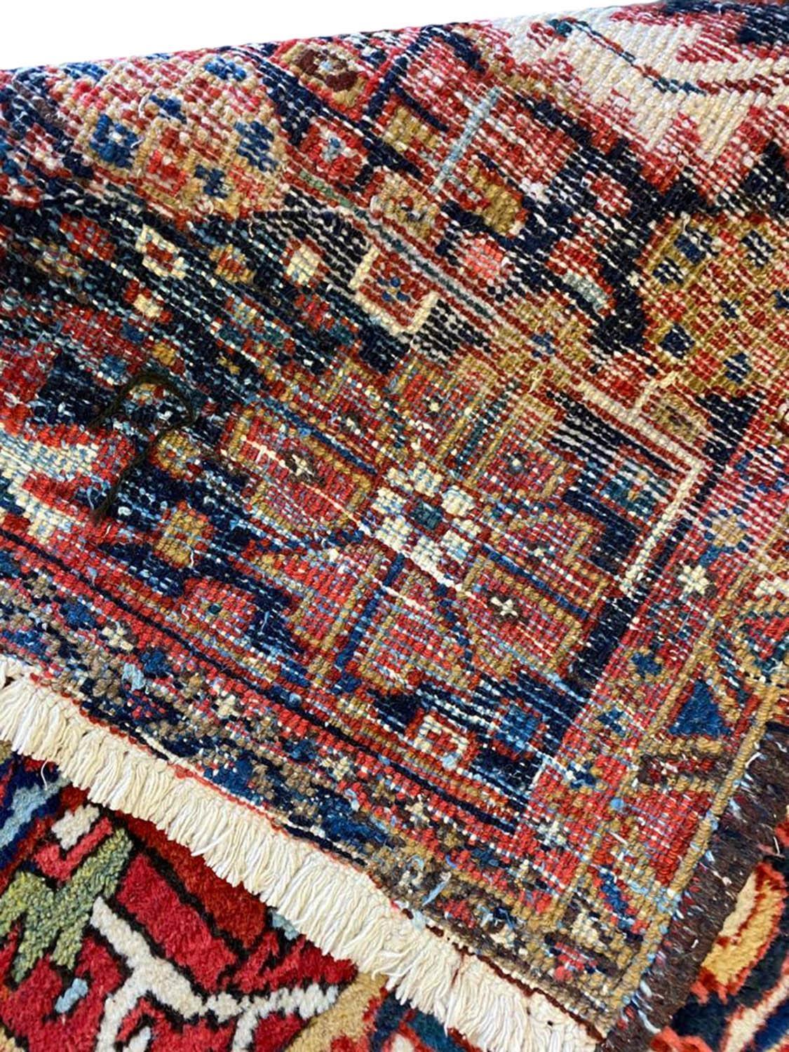 ANTIQUE HERIZ CARPET, 340cm x 240cm. - Image 6 of 6