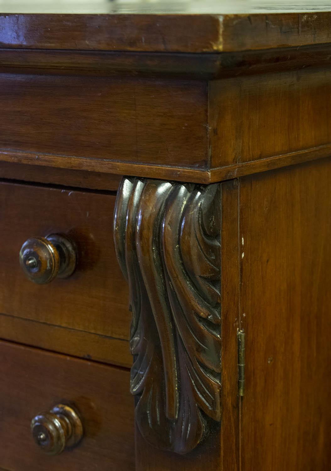 WELLINGTON CHEST, Victorian mahogany with ten drawers enclosed by twin stiles, 71cm x 51cm x 133cm - Image 3 of 3