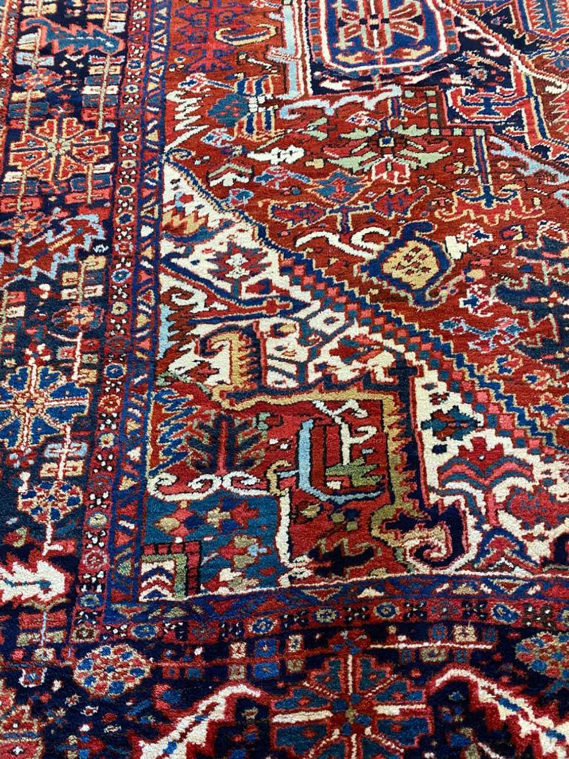 ANTIQUE HERIZ CARPET, 340cm x 240cm. - Image 2 of 6