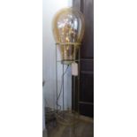 FLOOR LAMP, 1970's Italian style balloon design, 151cm H.