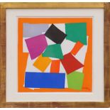 HENRI MATISSE 'L'Escargot', 1954 edition, original lithograph after Matisse's cut outs, printed by