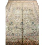 FINE TABRIZ HAJI-JALLILY DESIGN CARPET, 400cm x 270cm.