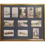LATE 19TH CENTURY BRITISH SCHOOL, eleven watercolours including sailing, landscapes, village views