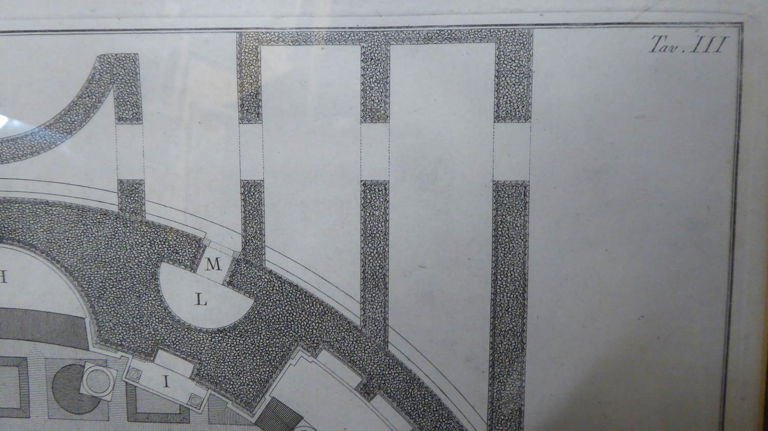 FRANCESCO PIRANESI 'Iconography of the old state of the Pantheon in Rome', original 1790 - Image 5 of 5