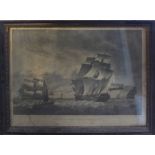 MEZZOTINTS, a set of seven, overall sizes are: 39cm x 49cm, 56cm x 72cm, two are 61cm x 52cm,