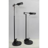 STEPHANE DAVIDTS KOMOMBO FLOOR LAMPS, a pair, 135cm at tallest approx. (2)