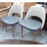 AFTER EERO SAARINEN EXECUTIVE STYLE CHAIRS, a set of six, each 57cm x 82cm H. (6)
