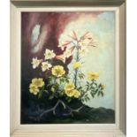 FRANCIS R. MANTLE-BOWDITCH (1916-2001) 'Botanical study', oil on canvas, signed and dated lower