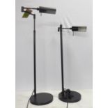 STEPHANE DAVIDTS KOMOMBO FLOOR LAMPS, a pair, 135cm at tallest approx. (2)