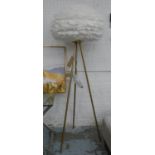 FEATHER CLOUD FLOOR LAMP, with metal support, 170cm H approx.