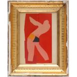 HENRI MATISSE 'Red Cut Out', 1961, Couverture - signed in the plate, arts Decoratifs, 22cm x 26cm,