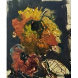 MARTIN KINNEAR (b.1969) 'Study XXVI', oil on canvas, monogrammed, label verso, 40cm x 30cm, framed.