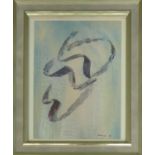 JEAN FAUTRIER 'Annabelle Nue', 1957, original lithograph on case in ground and grey wove paper,