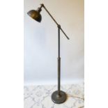 BESSELINK & JONES MANNER FLOOR STANDING LAMP, approx 147cm H.