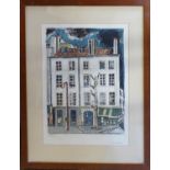ORFEO TAMBURI (Italian 1910-1994) 'Paris', lithograph, signed and numbered, 80/90 in pencil, 55cm