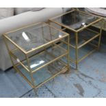 SIDE TABLES, a pair, Maison Bagues style, 45cm x 45cm x 51cm. (2)