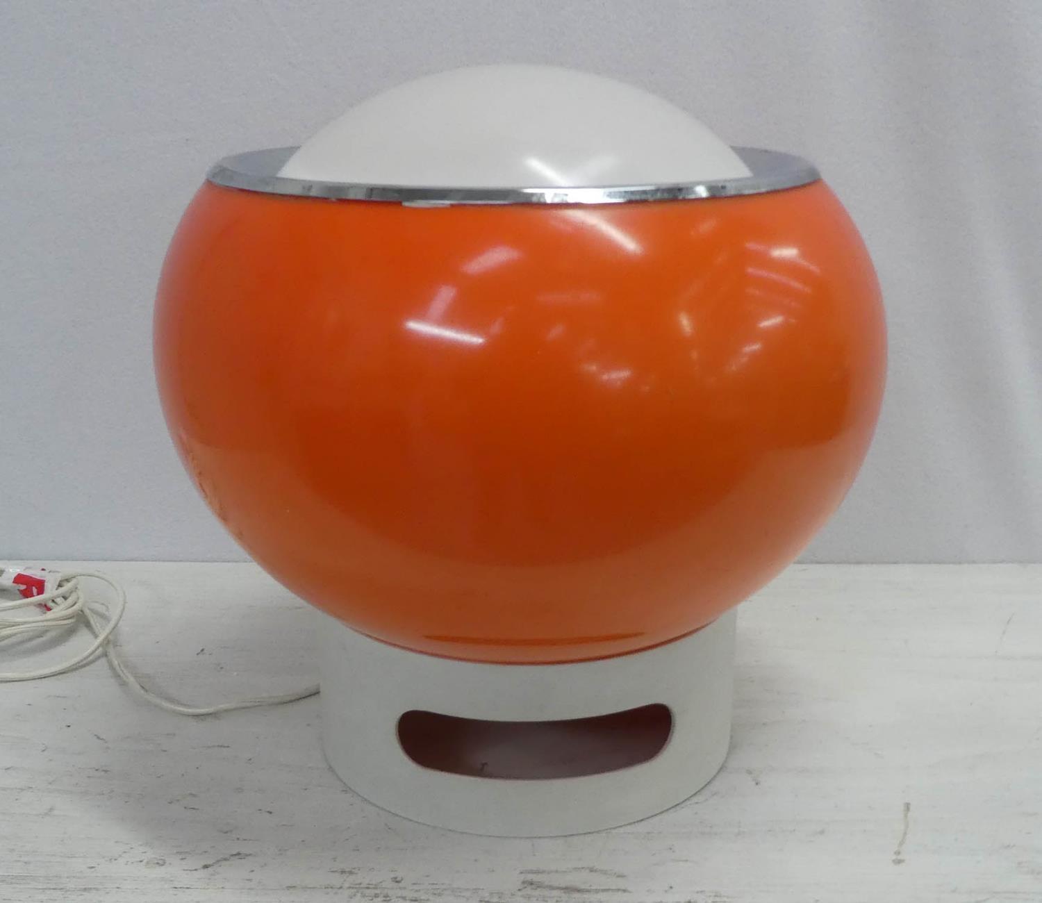 HARVEY GUZZINI 'BUD' LAMP, vintage 1970's Italian, 35cm H.