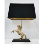 MAISON CHARLES STYLE TABLE LAMPS, a pair, with shades, 60cm H. (2)