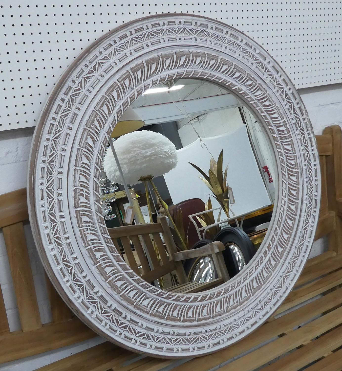 WALL MIRROR, Moroccan style, 90cm Diam.