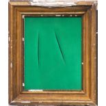 LUCIO FONTANA 'Concetto Spaziale', rare pochoir, xxe siecle 1959, published in Paris by San Lazzaro,