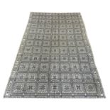 VINTAGE SWEDISH DESIGN FLATWEAVE RUG, 245cm x 150cm.