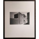 JAMES MORRIS 'House Mali', photographic print, 25cm x 17cm, framed, (Ref 'Butabu' Princeton