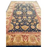 FINE AGRA CARPET, 280cm x 185cm.