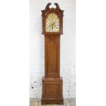 LONGCASE CLOCK, early 20th century mahogany with chiming movement, 192cm H x 43cm W x 22cm D.