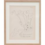 HENRI MATISSE 'Tabac n.6', rare collotype, edition of 30, 1943, printed by Martin Fabiani, 32cm x