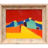 NICOLAS DE STAEL 'Paysage Chromatique', rare lithograph, 35cm x 45cm.