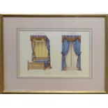 19TH CENTURY BOUDOIR COLOUR PRINTS, a pair, 26cm x 38cm each, framed and glazed. (2)