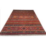 FINE PERSIAN TRIBAL CARPET, 300cm x 200cm.