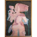 ELAINE KOWALSKY (Canada 1948-2005) 'My Grandmother, my Mother, my Self', monoprint, 110cm x 75cm,