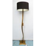 PORTA ROMANA RIBBON FLOOR LAMP, with shade, 172cm H.