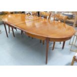 GRANGE DINING TABLE, extendable design, 260cm x 117cm x 78cm extended approx.