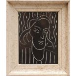 HENRI MATISSE, 'Teeny', linocut, signed in the plate, 1959, 30cm x 23cm. (Subject to ARR - see