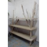 WALTER CASTELLAZZO DRIFTWOOD COLLECTION ETAGERE, made with wood found on Inch Beach, Dingle