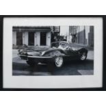AFTER BEN DUNBAR-BRUNTON, Steve McQueen in Jaguar XKSS.