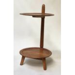 DANISH SIDE TABLE BY EDMUND JORGENSEN, vintage teak made in Denmark', 62cm H x 32cm.