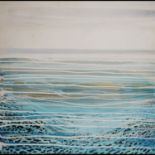 ANDREW LANGLEY 'The Brancaster Inlet', giclee on canvas, 80cm, label verso.