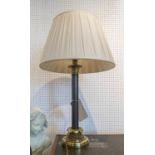 WILLIAM YEOWARD TABLE LAMP, 73cm H overall including shade.