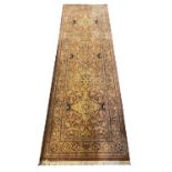 TABRIZ HAJI-JALLILY DESIGN RUNNER, 244cm x 76cm (to match lot 317)