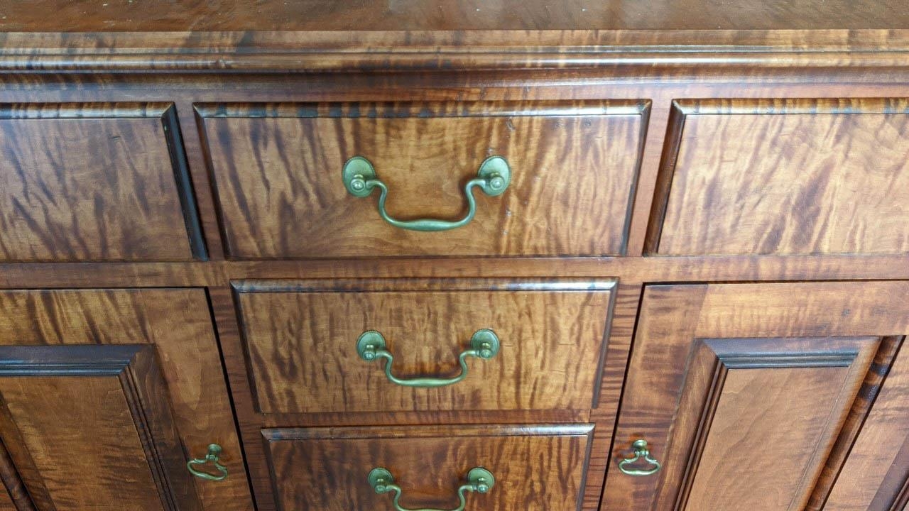 DRESSER, with a glazed upper section, 56cm D x 228cm H x 167cm W. - Image 8 of 14