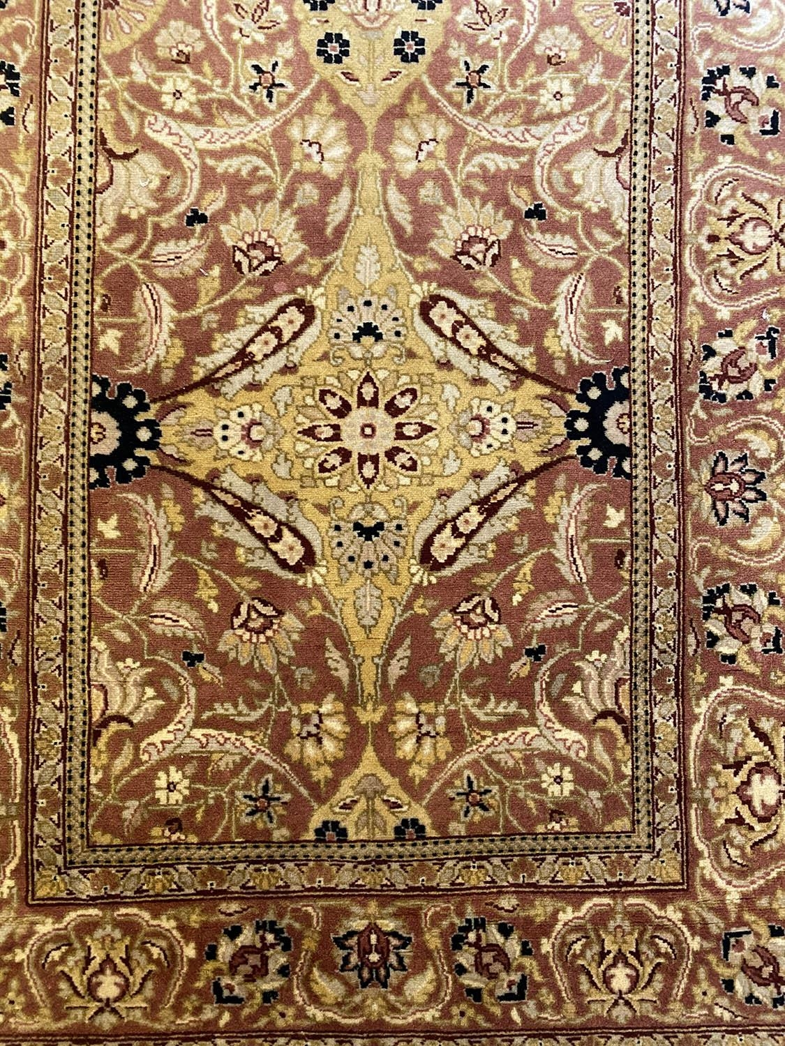 TABRIZ HAJI-JALLILY DESIGN RUNNER, 246cm x 76cm. - Image 6 of 6