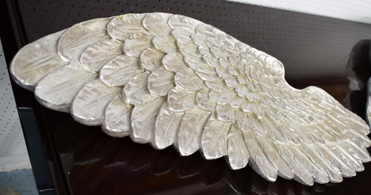 CONTEMPORARY SCHOOL, the wings of the angel, sculptural relief study, 70cm x 28cm. (2) - Image 16 of 20