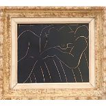 HENRI MATISSE 'Reclining Nude', 1939, linocut on velin paper, printed by Dehon Et Cie, vintage